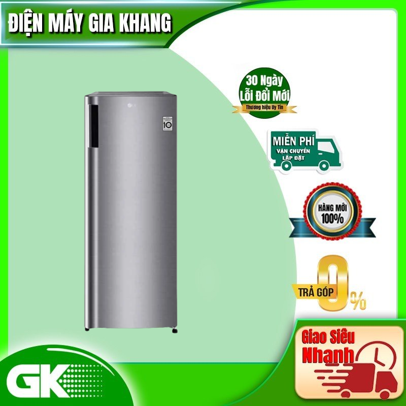 TRẢ GÓP 0% - Tủ Đông LG Inverter 165 Lít GN-F304PS