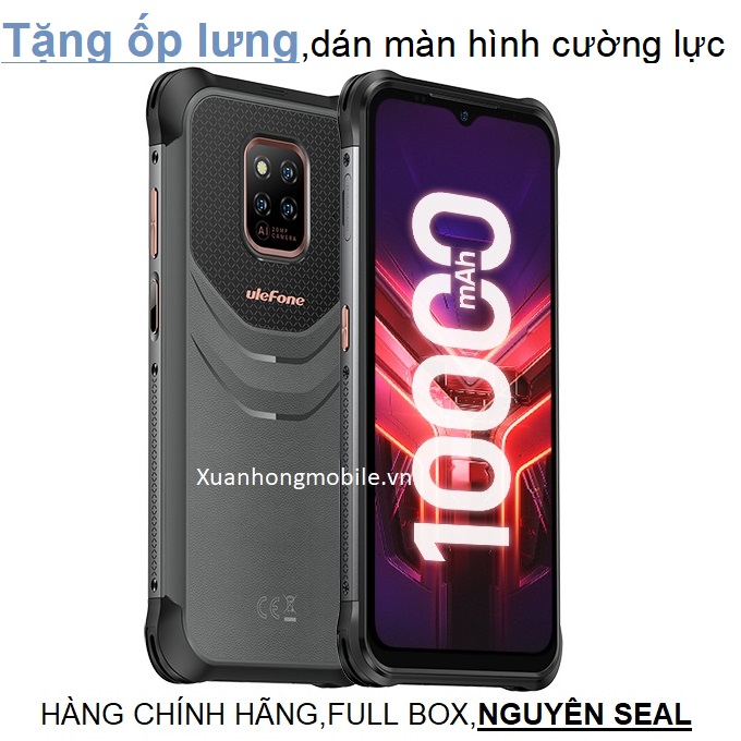 Điện thoại ulefone armor 14 (chống nước,chống va đập,pin khủng,pin 10.000mah,ram 4gb,rom 64gb)
