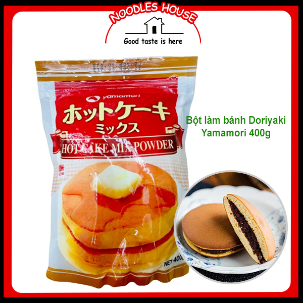Bột làm bánh doriyaki hot cake yamamori 400g - yamamori hot cake mix powder 400g