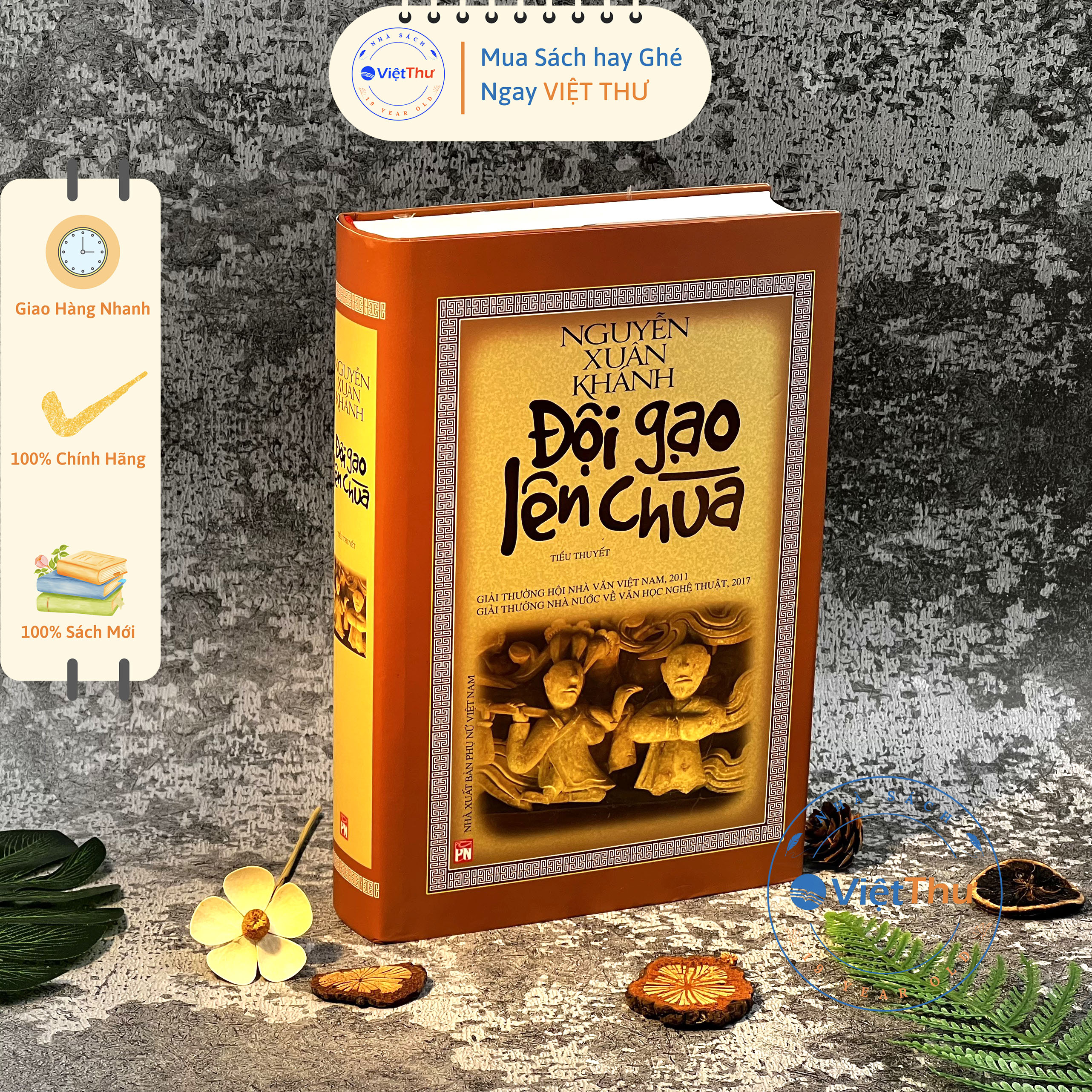 Sách - đội gạo lên chùa - tiểu thuyết nguyễn xuân khánh
