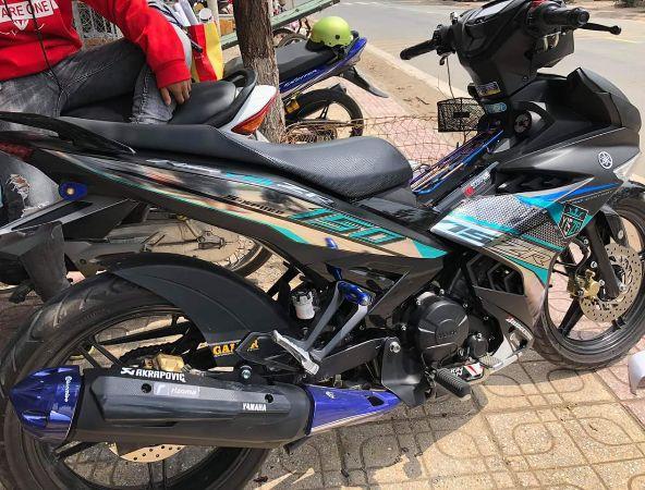 tem rời ex 150 Y15zr chất liệu Crom cao cấp