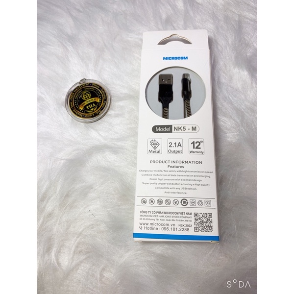 Dây sạc Microcom