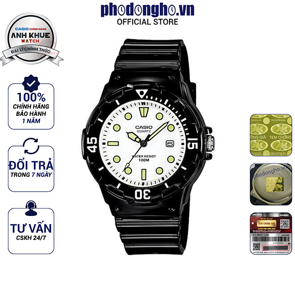 Đồng hồ nữ dây nhựa Casio Anh Khuê LRW-200H-7E1VDF