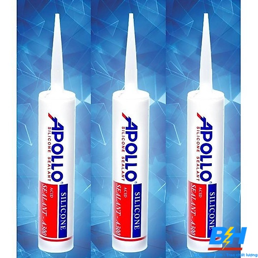 Keo silicon apollo a300 trắng trong /keo apollo sealant - a300 clear/keo silicon apollo a300 màu trắng trong
