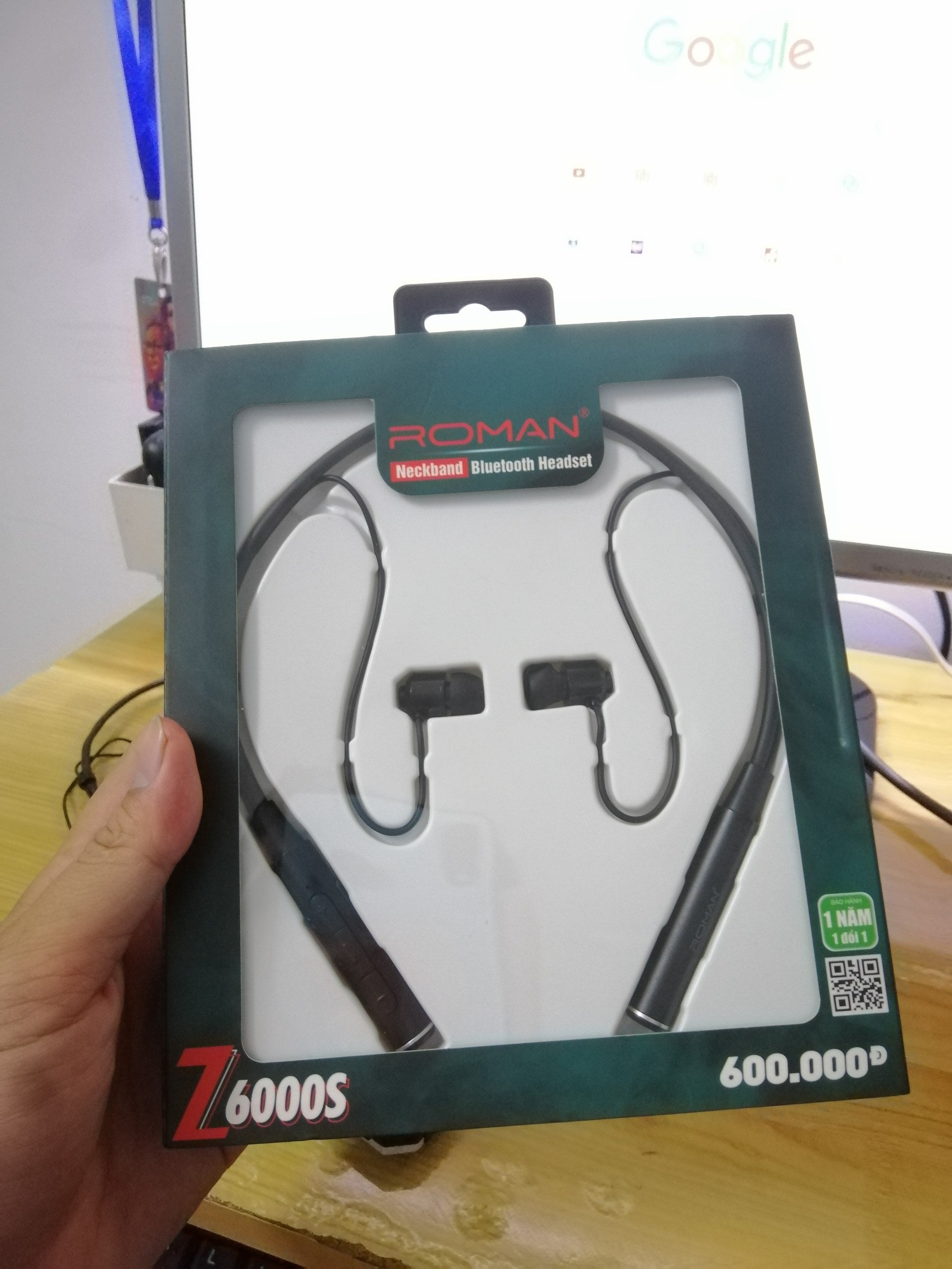 Tai nghe bluetooth 5.0 cao cấp chính hãng Roman Z6000s