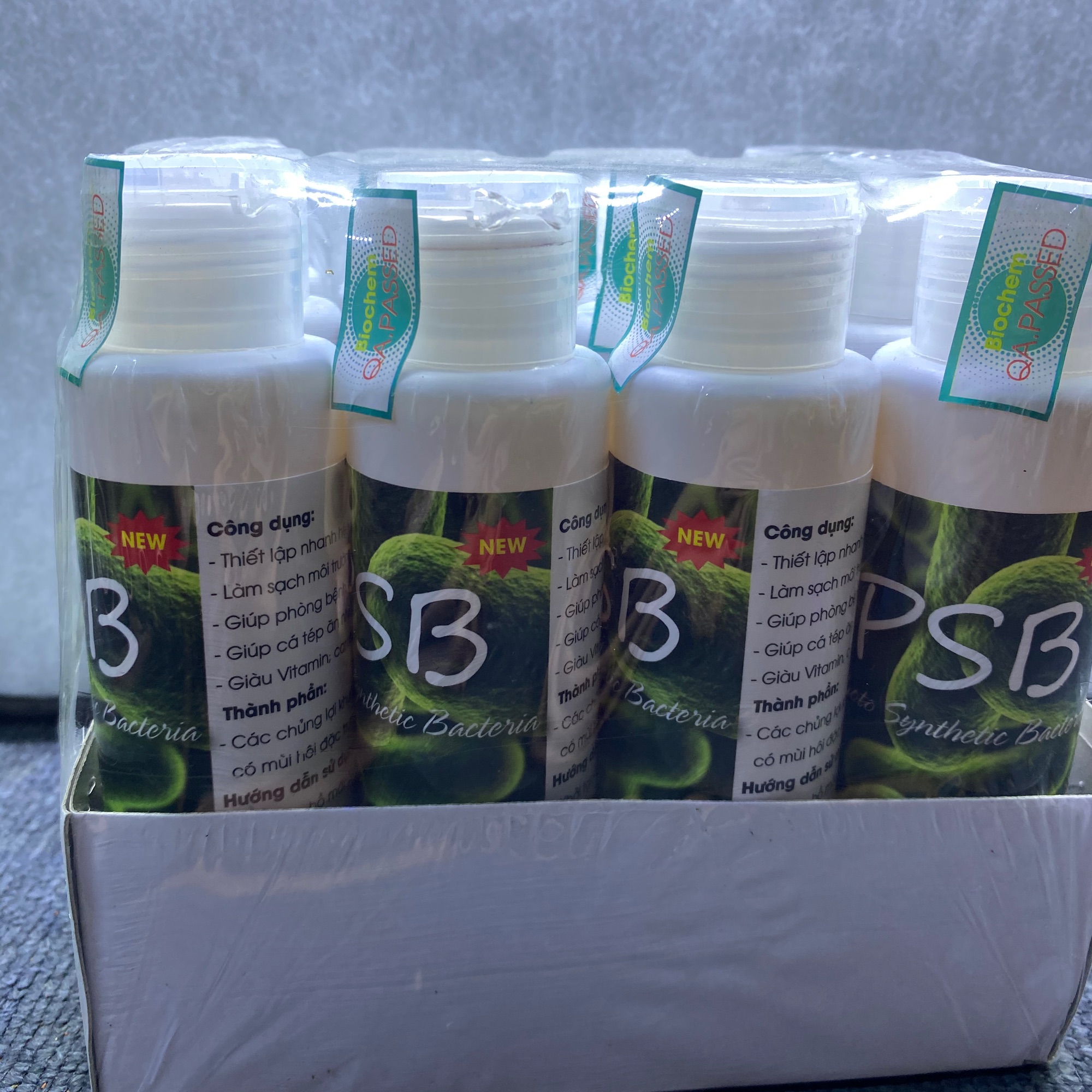 Men vi sinh PSB xanh -100ml | loại 100ml dành cho cá cảnh