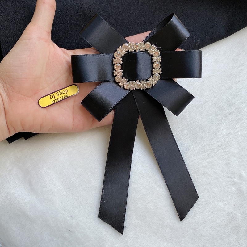 Nơ lụa dài tầm 15cm