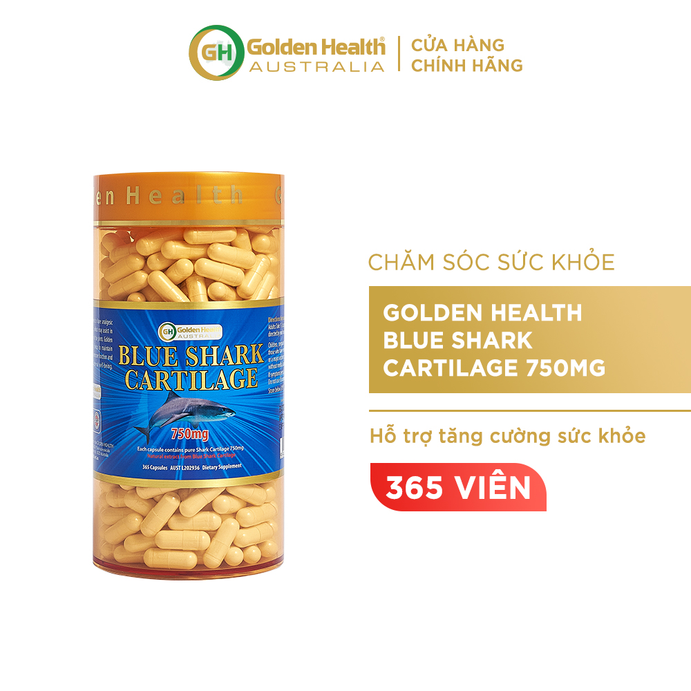 Viên uống sụn vi cá mập Golden Health 750mg