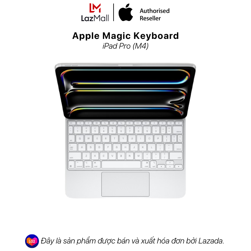 Bàn phím Apple Magic Keyboard Máy tính bảng Apple iPad Pro (M4) - Hàng chính hãng ZA/A