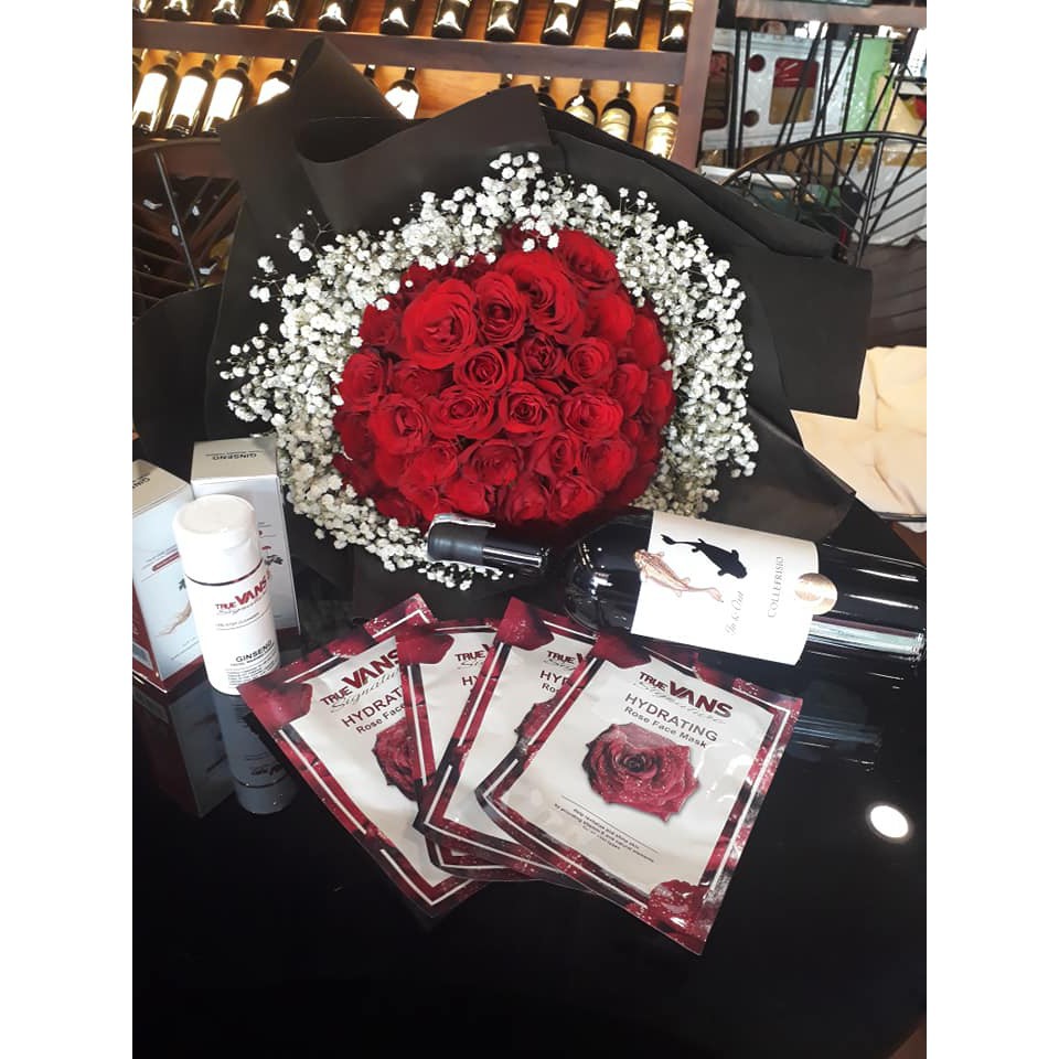 Mặt nạ dưỡng da sinh học Truevans - chiết xuất từ dừa tươi và tinh chất hoa hồng