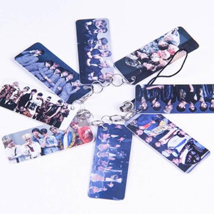 Móc khóa Bangtan Boys chùm móc khóa acrylic keychain mica cute đẹp dễ thương anime idol army