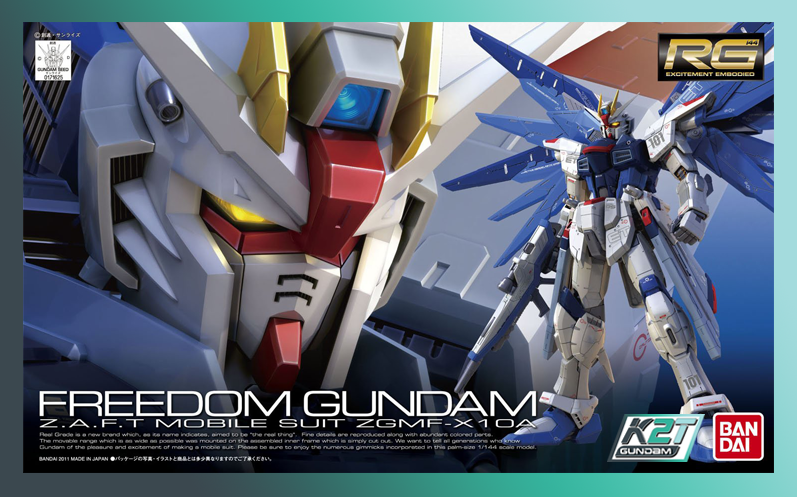 Mô hình Gundam RG Freedom Gundam