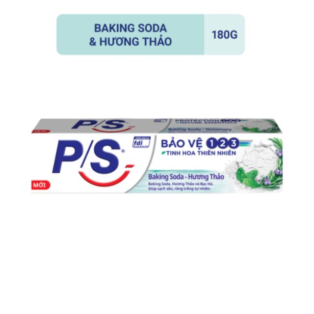Kem P/S Baking soda hương thảo 180g, cam kết hàng đúng mô tả, chất lượng đảm bảo an toàn đến sức khỏe người sử dụng