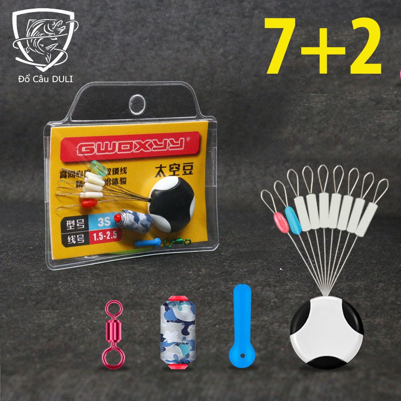 Gói phụ kiện câu đài silicon cao cấp pk-13