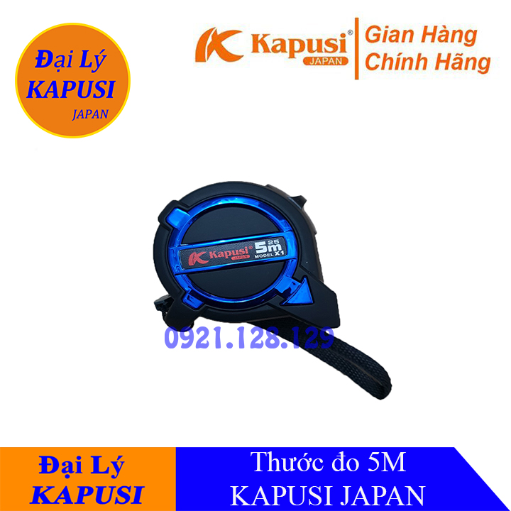 Thước rút, thước mét chống va đập 5m kapusi nhật