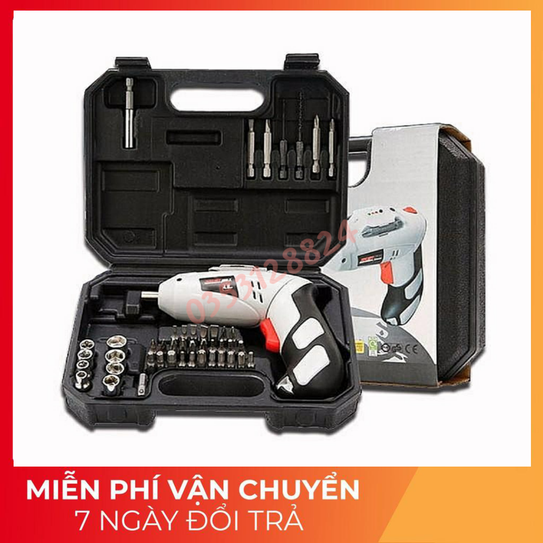 [HCM]Bộ máy khoan bắt vít cầm tay Joust Max không dây đảo chiều Auto 4.8V thiết kế bền bỉ dễ sử dụng kèm sạc pin và hộp nhựa 45 Chi Tiết