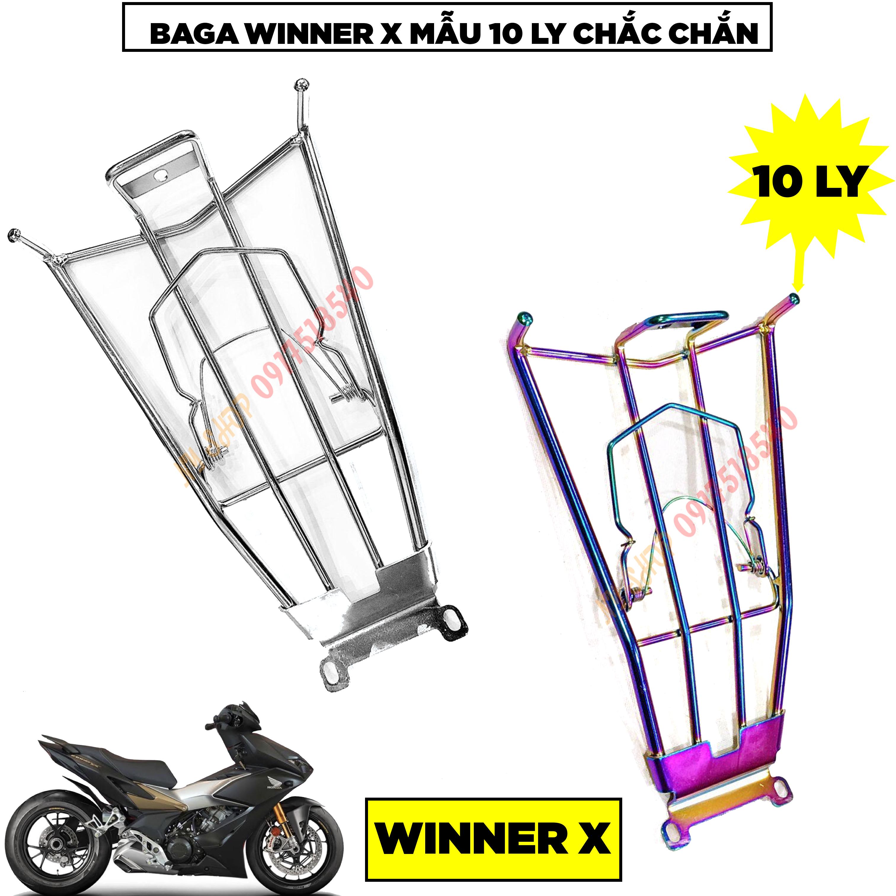 Baga inox winner x 10 ly inox 304 ko rỉ