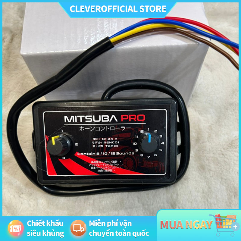 ⚡Miễn Phí Vận Chuyển⚡Nhại còi 25 bài, mitsuba pro, 12 bài pro, sài còi hơi còi điện, auto 12v, 24v