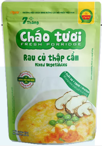 Cháo tươi cây thị - rau củ thập cẩm 260g
