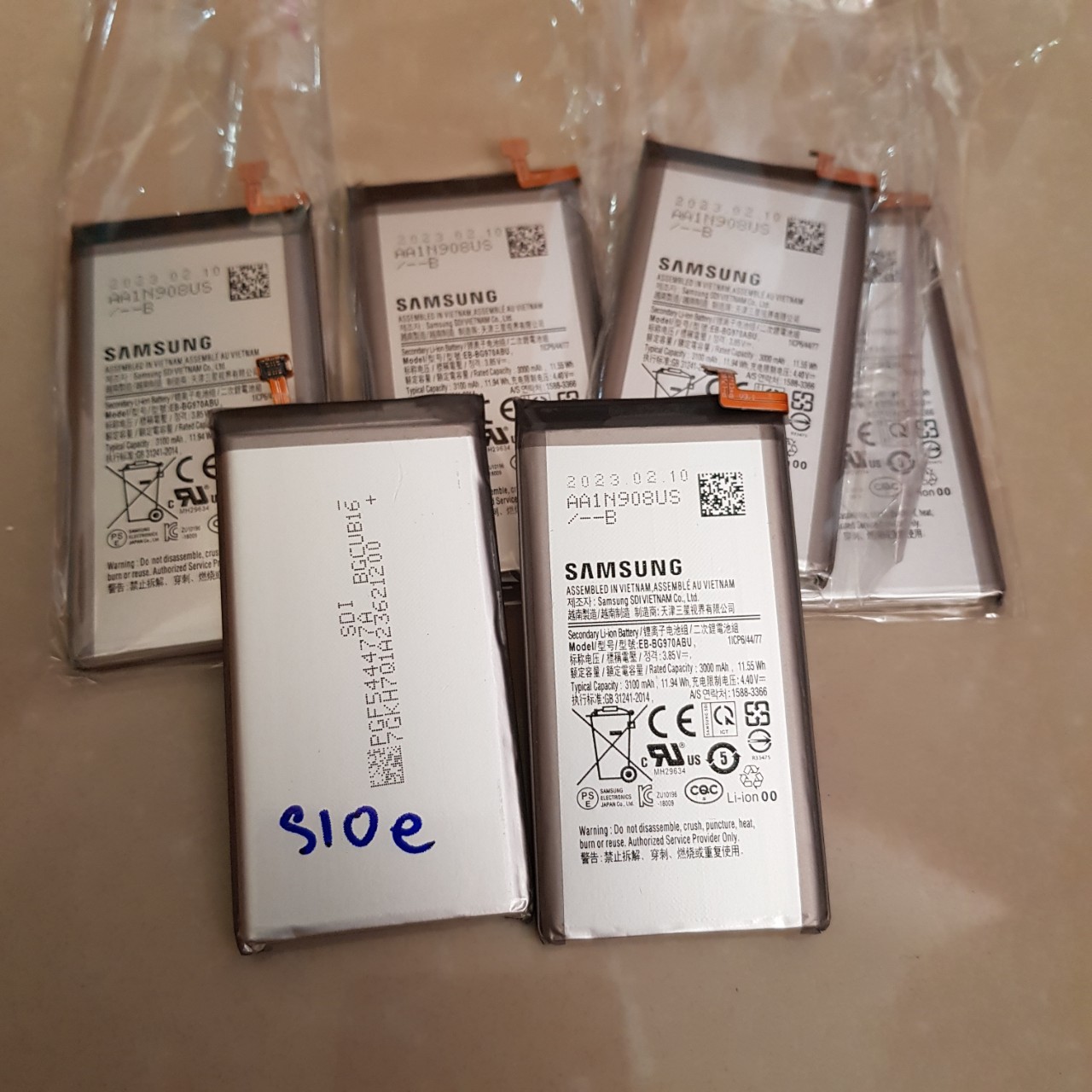 Pin samsung s10e mã eb-bg970abu