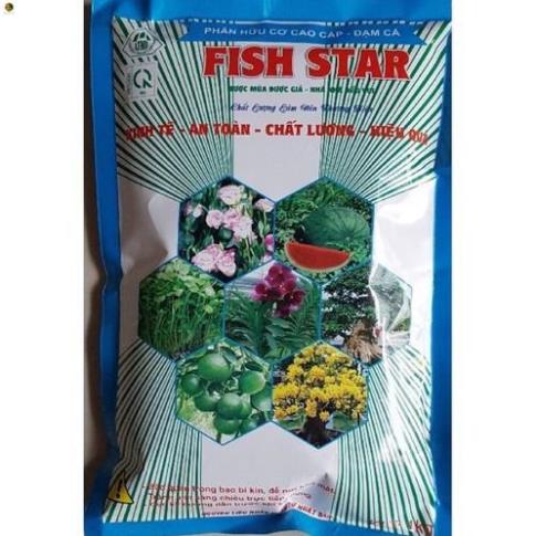 Fish star 1kg phân hữu cơ đạm cá cao cấp nhập khẩu từ nhật bản