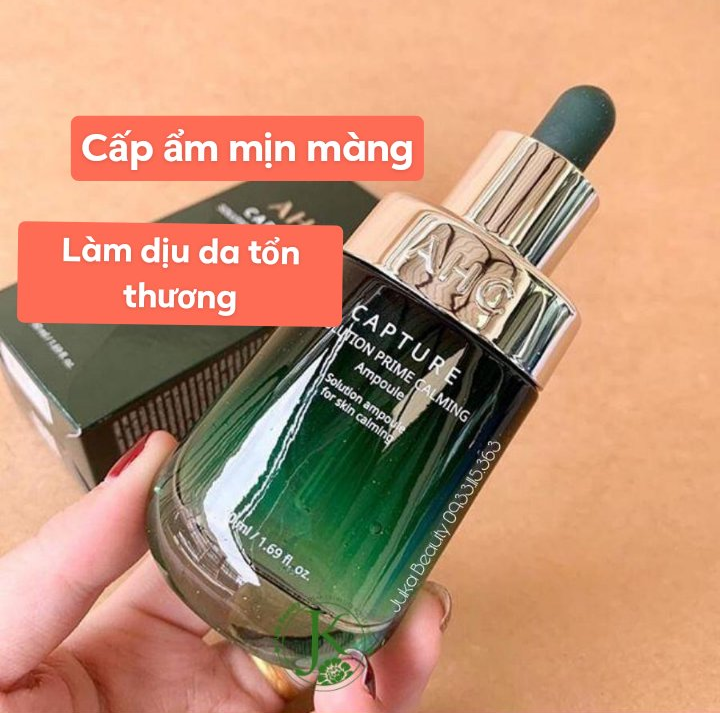 Tinh chất dưỡng da AHC Capture 50ml #Màu xanh lá cây