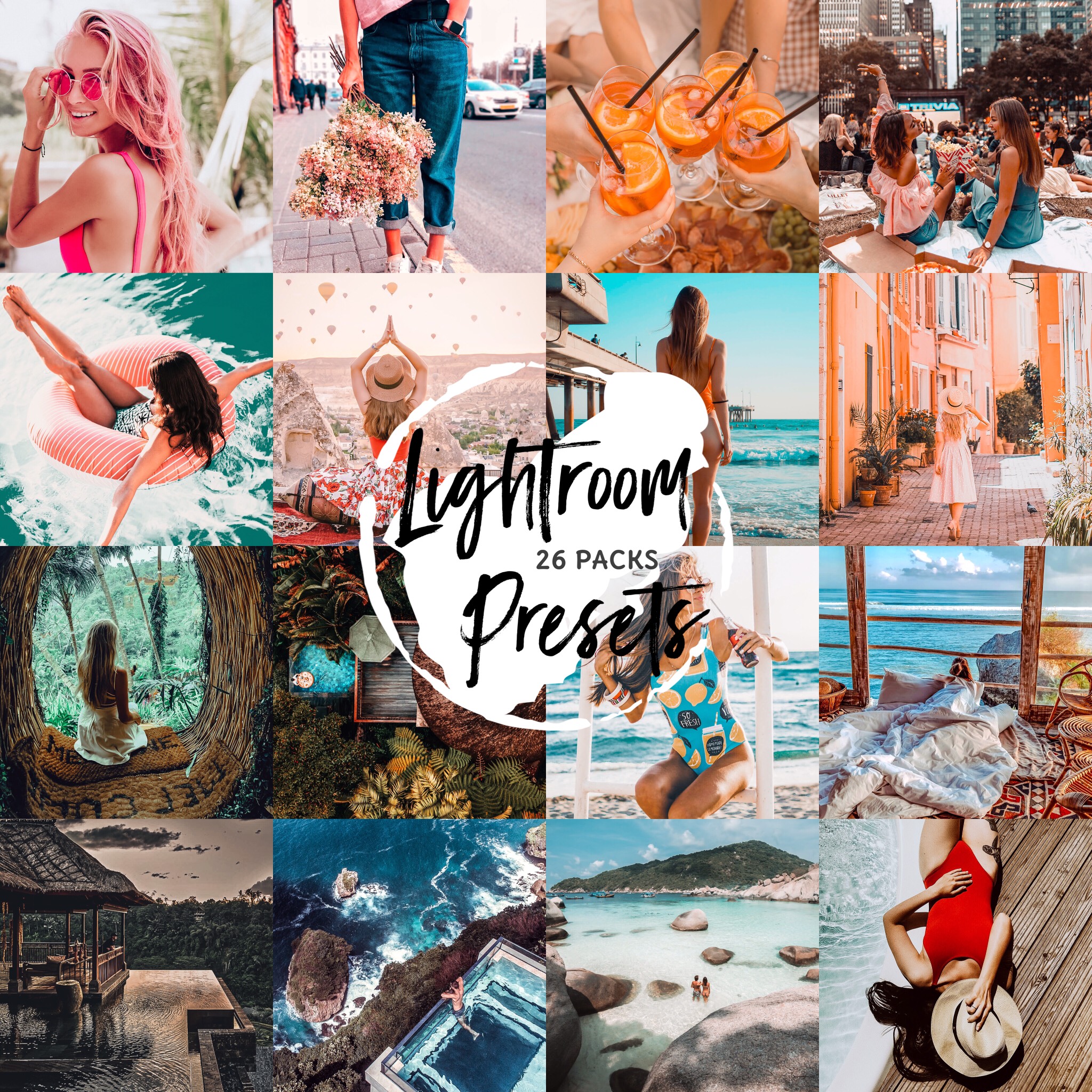 26 gói Preset Lightroom cho điện thoại - 160 Presets Lightroom / Mobile Lightroom Presets - LR1