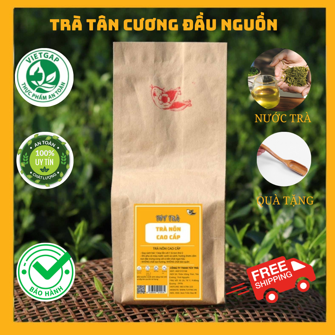 Trà khô tân cương loại nõn cao cấp 100gram túy trà túi giấy sang trọng