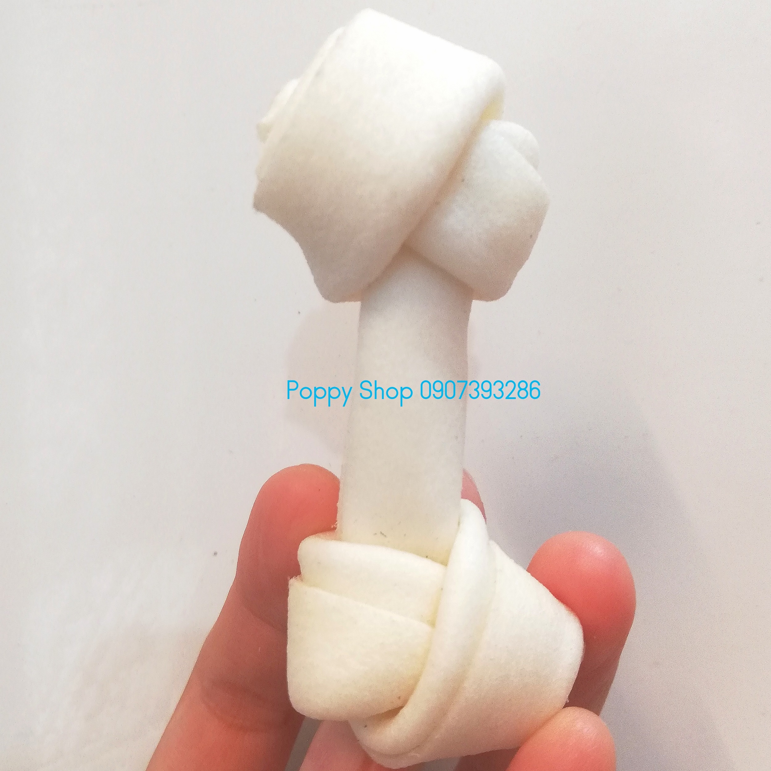 [HCM]Combo 5 Khúc Xương Da Bò Vị Sữa Cho Chó Cưng Gặm Size Mini 5-6 cm