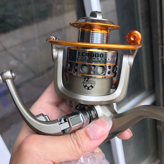 Máy câu cá yumoshi lc 3000-7000 .kích thước chính xác của sản phẩm là: 3000