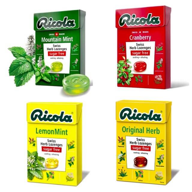 Kẹo Thảo Dược Giảm Ho Ricola