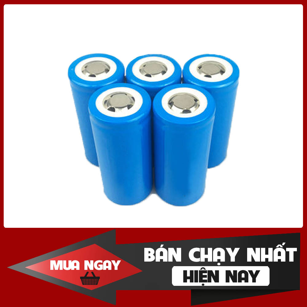 Cell pin Lithium sắt photphat 32700 (Lifepo4). Chuẩn dung lượng 6000mAh 3V2. Tuổi thọ cao 3000 Cirle Life (khoảng 8 năm). An toàn chống cháy nổ. Thích hợp cho lưu trữ NLMT, pin xe điện.
