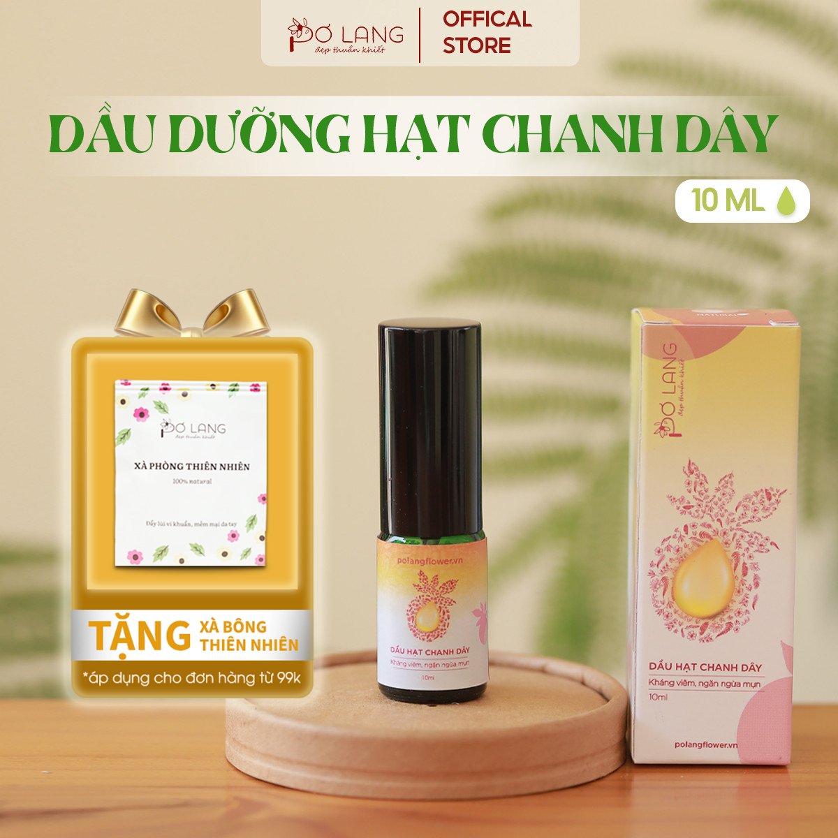 Dầu hạt chanh dây Pơ Lang 10ml Pơ Lang