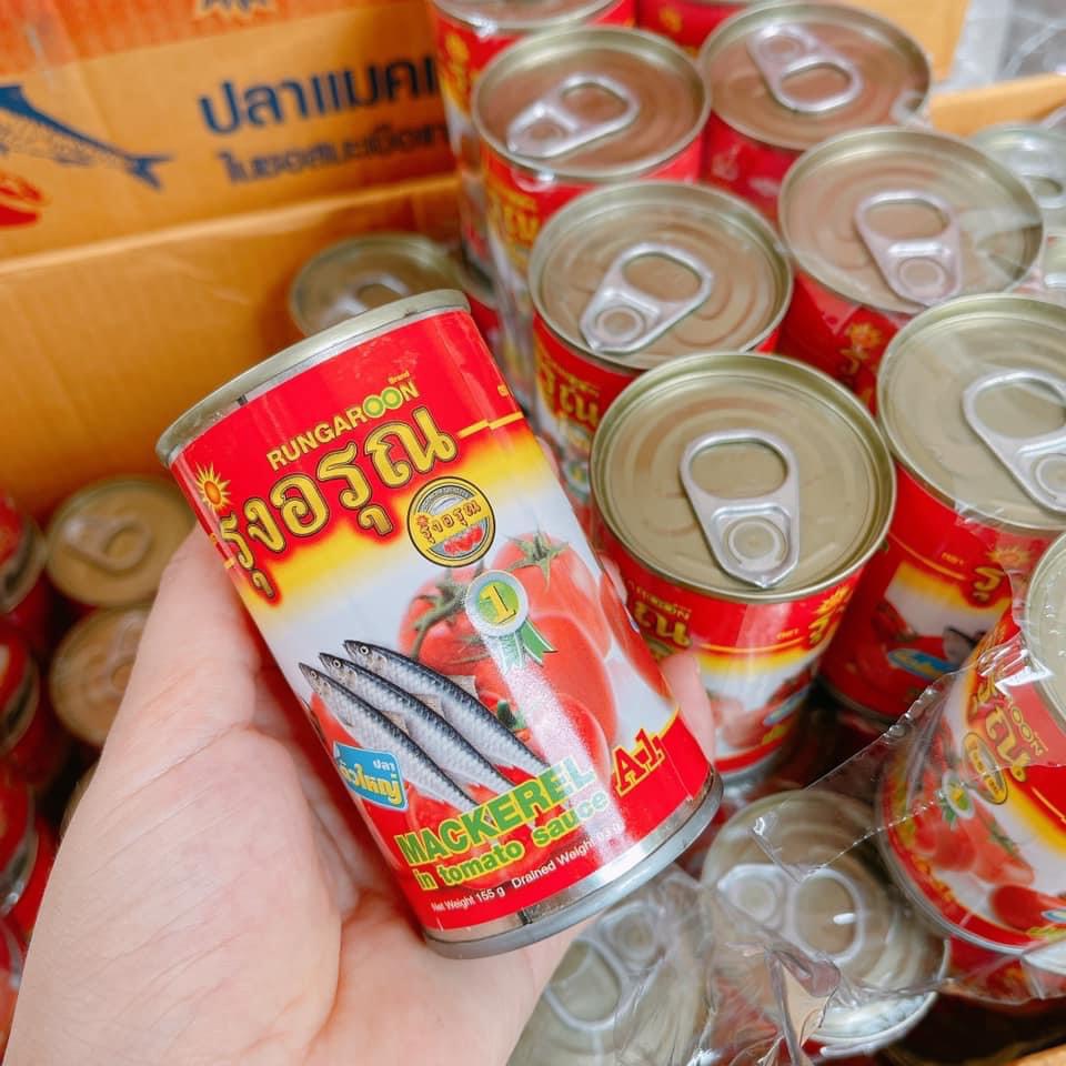 Cá mòi sốt cà Rungaroon Thái Lan 1lốc 10lon