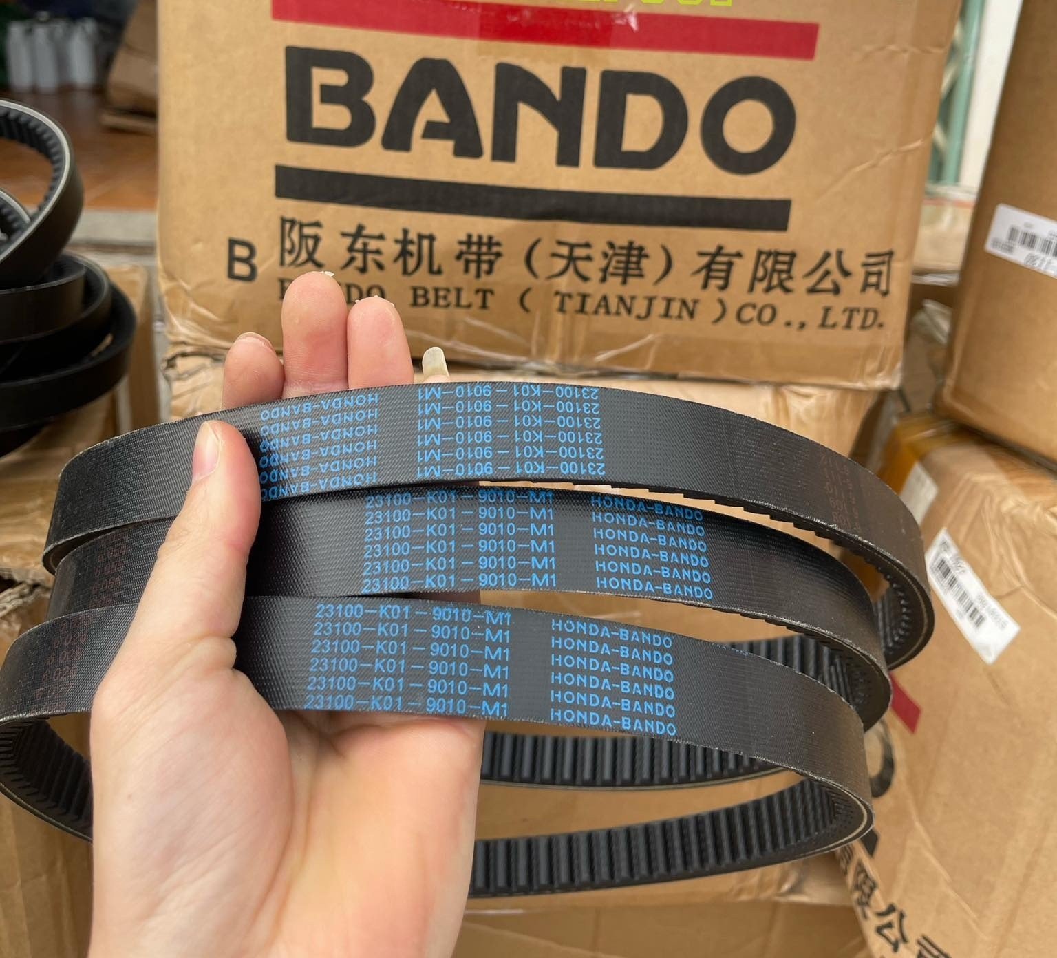 Dây curoa dành cho xe sh125-150 việt nam hàng chính hãng bando mã k01- dây đai chuyển động
