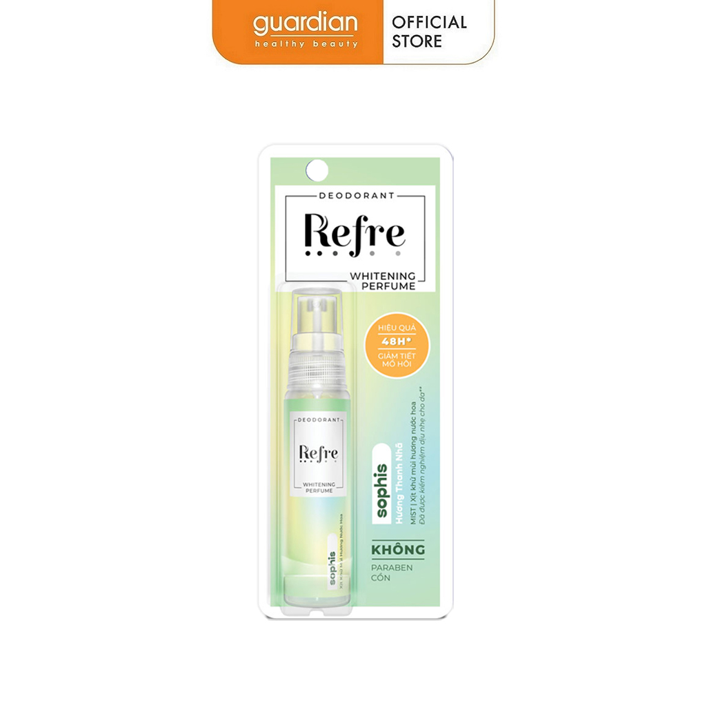 Xịt Khử Mùi Hương Nước Hoa Hương Thanh Nhã Whitening Perfume Sophis Refre 30Ml