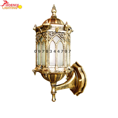 Đèn tường trang trí gắn cột, tường nội ngoại thất PH6161