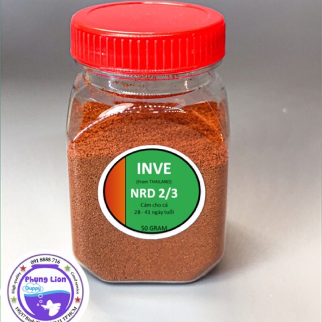 Cám thái inve 2/3 dành cho cá cảnh