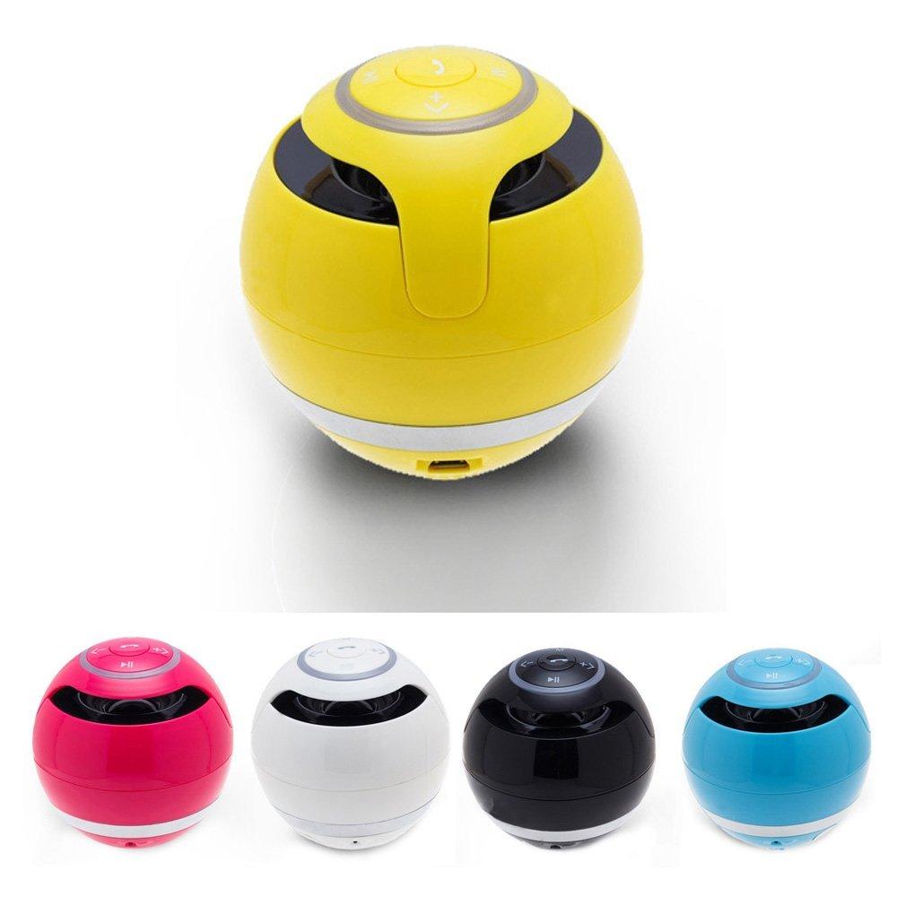Loa bluetooth mini dạng trứng bluetooth 360 - model gs009 hỗ trợ cắm thẻ nhớ và đàm thoại - màu vàng