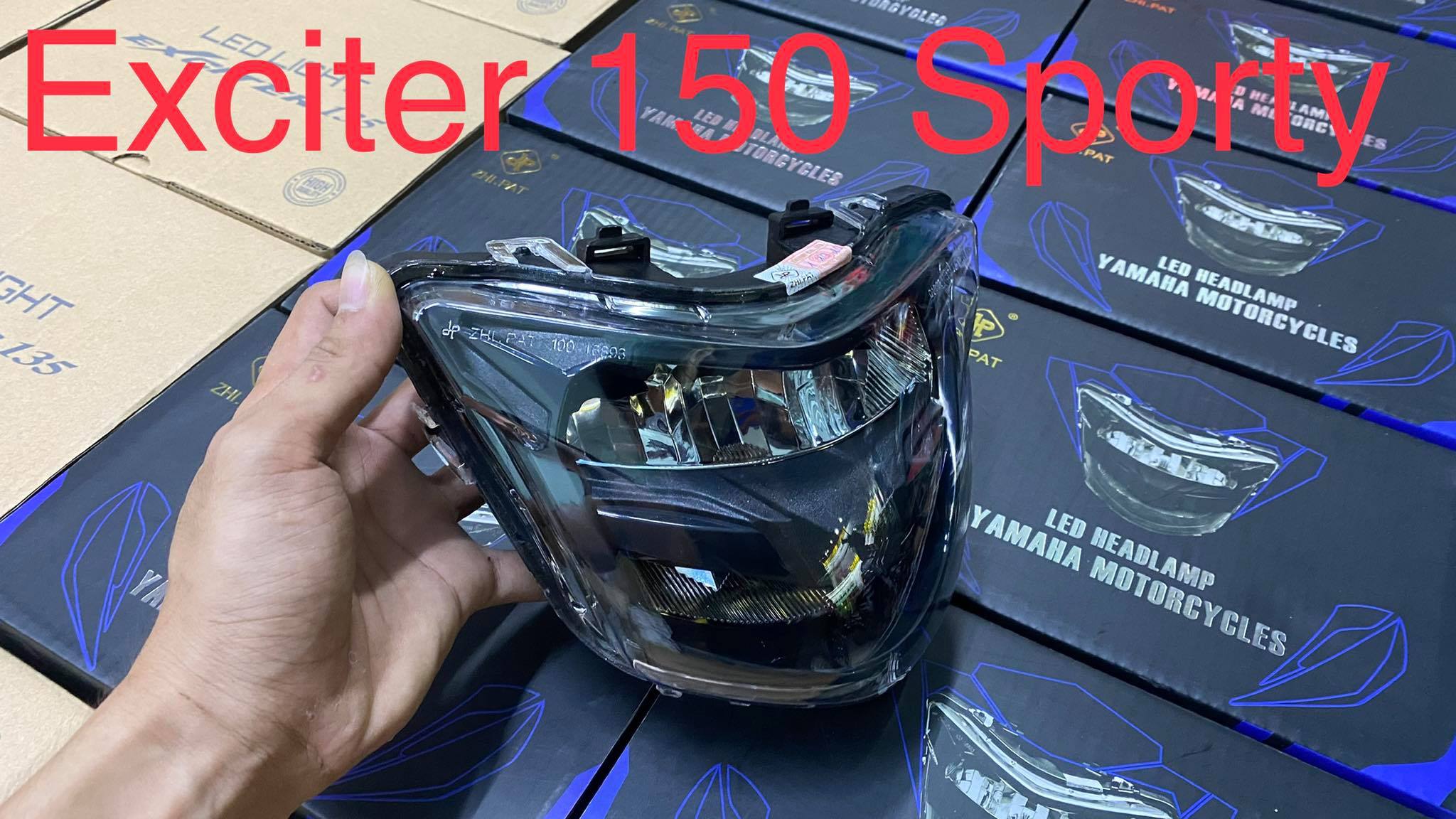 [HCM]Đèn pha LED 2 tầng Yamaha Exciter 150 – Sporty 2019 mới