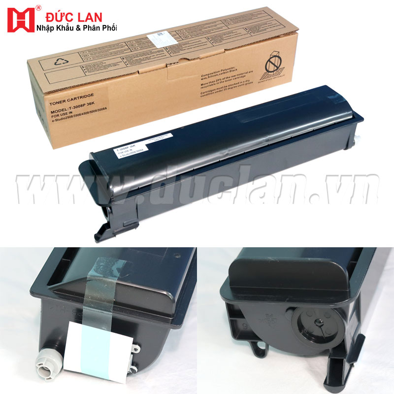 Mực t-3008p/ dùng cho máy toshiba e-studio 2508/3008/ 3508/4508/5008