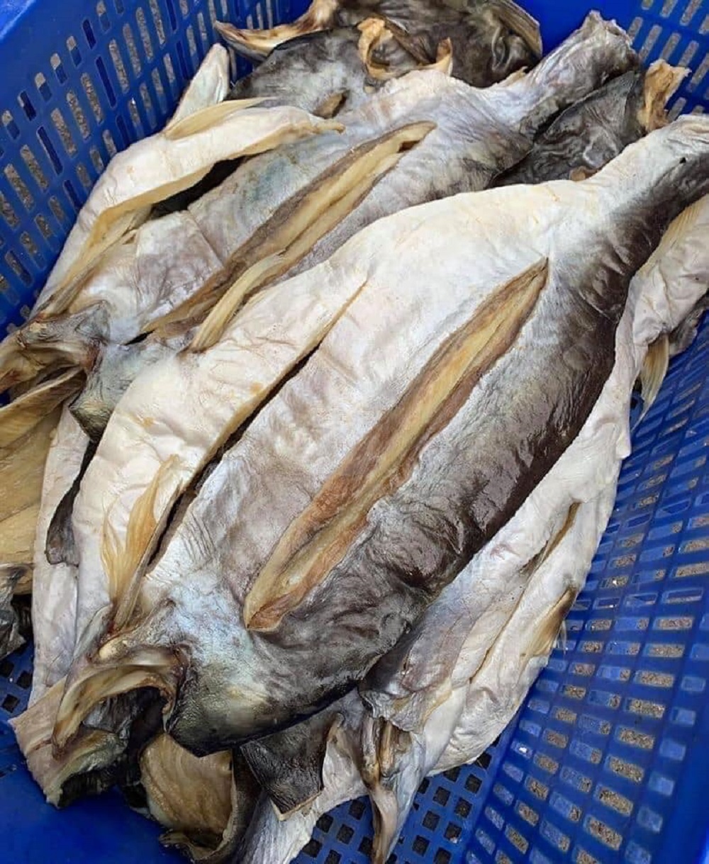 Hình ảnh cá dứa, khô cá dứa,  Khô cá tra phồng lạt an giang, Cá tra phồng đồng tháp - 500Gr kHÔ CÁ TRA PHỒNG đặc sản CHÂU ĐỐC.  vị lat vừa ăn.-500G