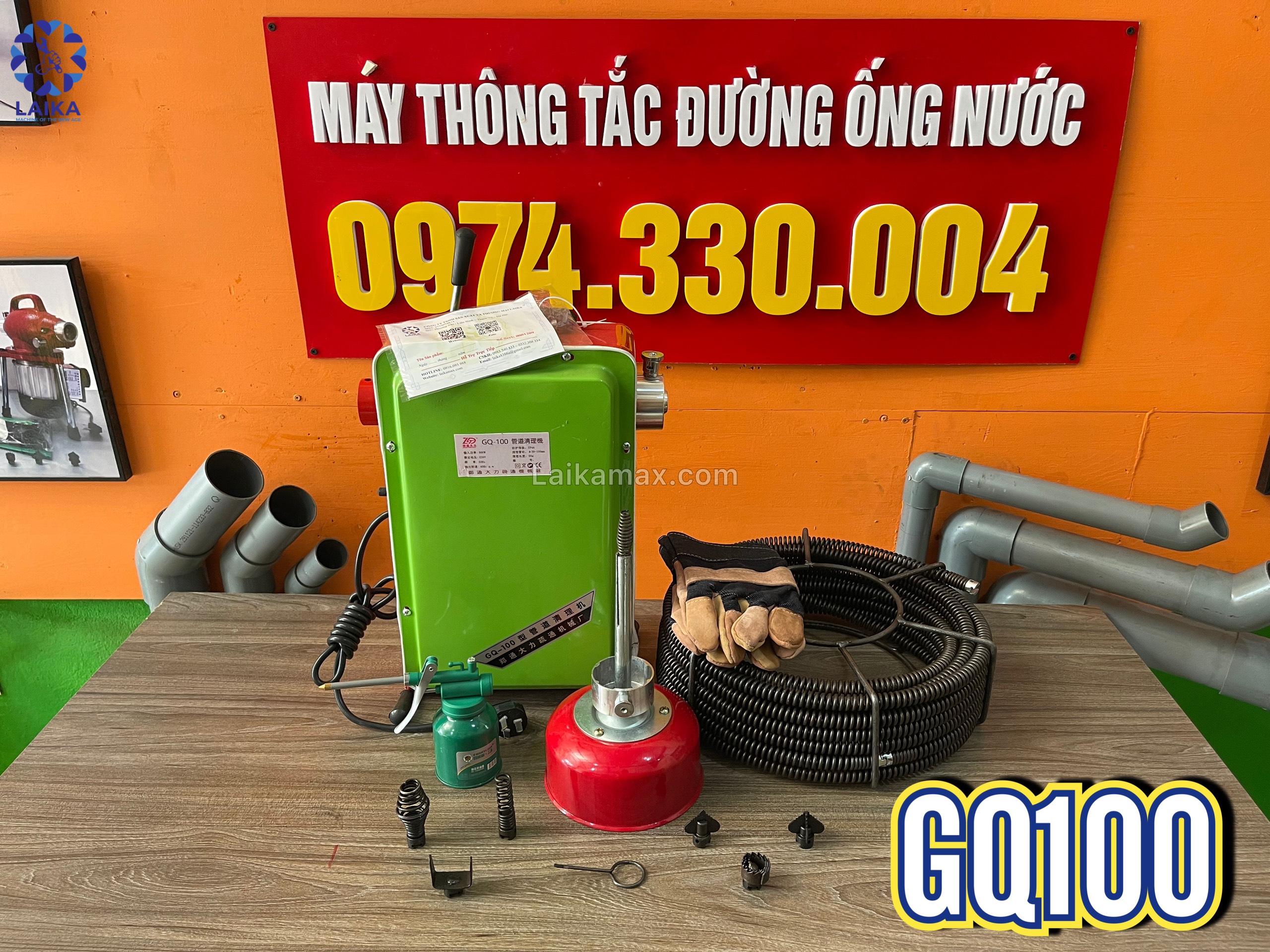 Máy thông tắc cống GQ100900w máy dùng cho gia đình GỌI 0974.330.004 ĐỂ TÔI TƯ VẤN CHO BẠN