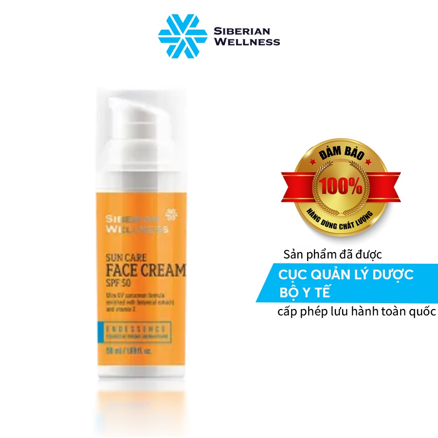 Kem chống nắng cho mặt SIBERIAN WELLNESS Sun Care Face Cream SPF 50 ...