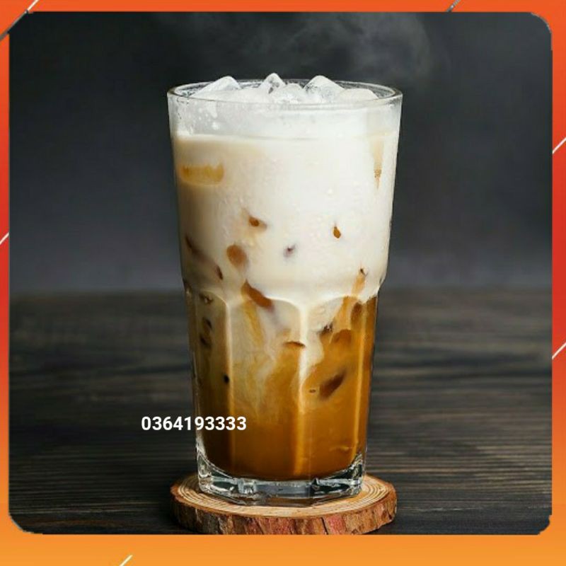 Ly thủy tinh sinh tố cốc trà chanh 400ml 6 chiếc ug390