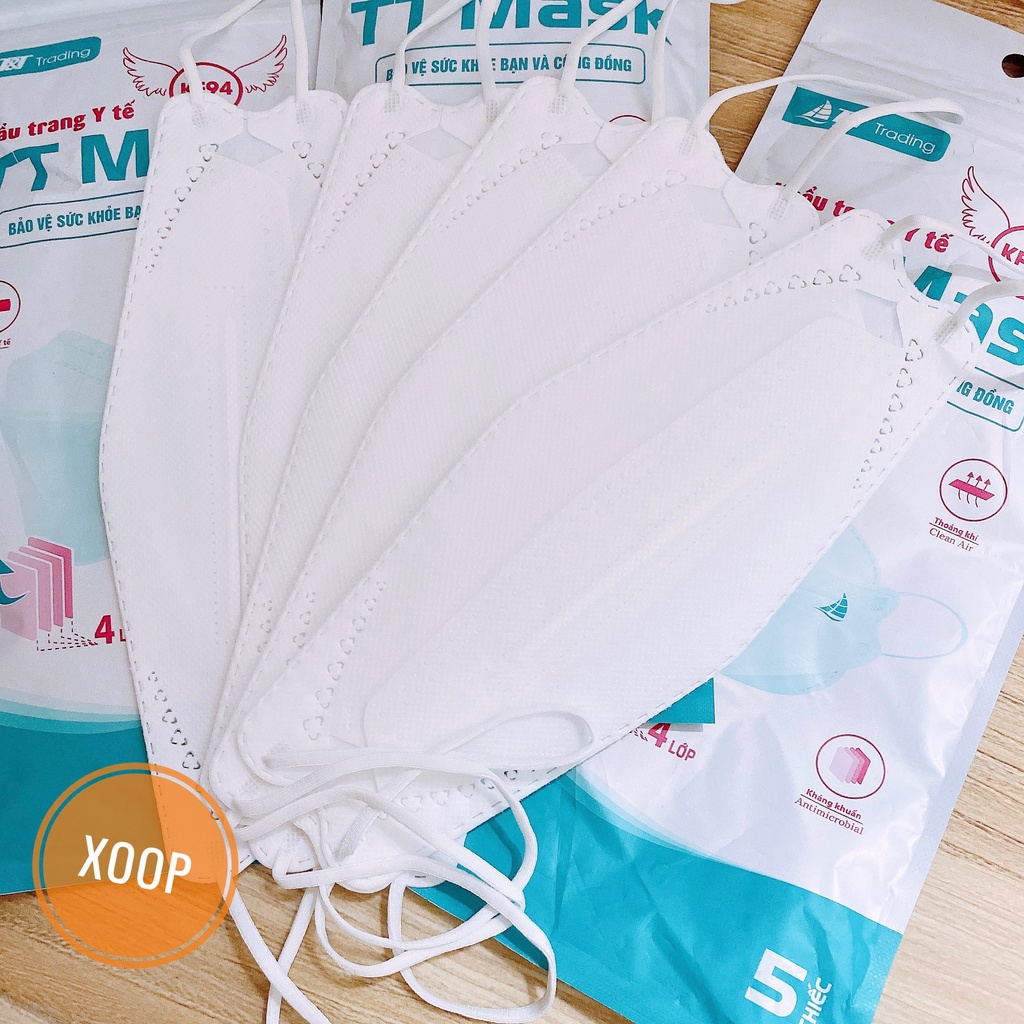 Khẩu Trang Y Tế 4D TT Mask K94 (Túi 5 Chiếc) (SP001745 ) 5