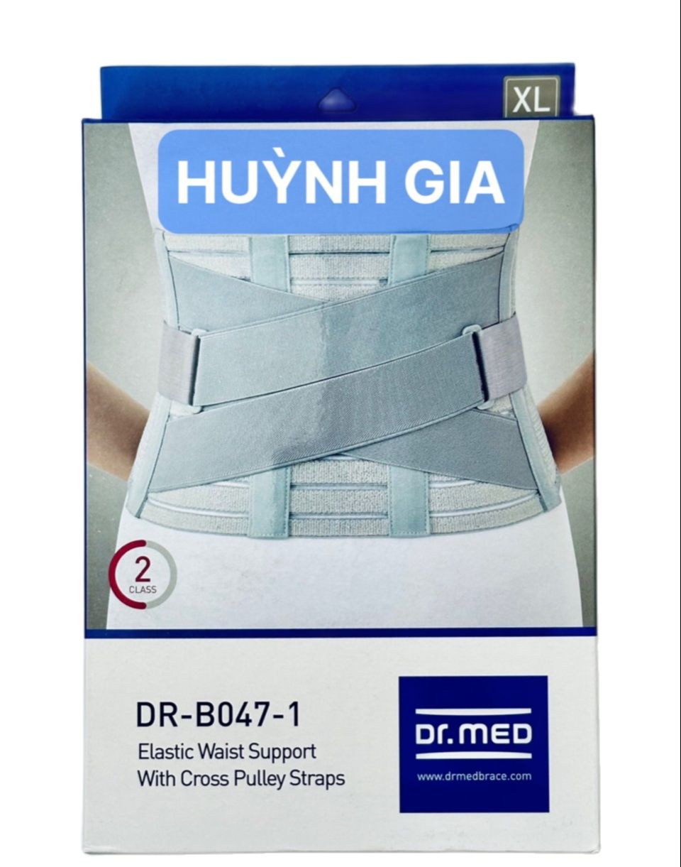 Đai cố định lưng bụng đàn hồi dr.med dr-b047-1 chính hãng