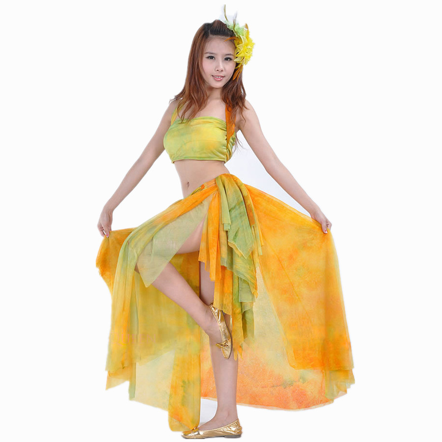Giá Rẻ Belly Dance Quần Áo Phụ Nữ Dancewear 2Pcs Trang Phục Cho Cho Belly