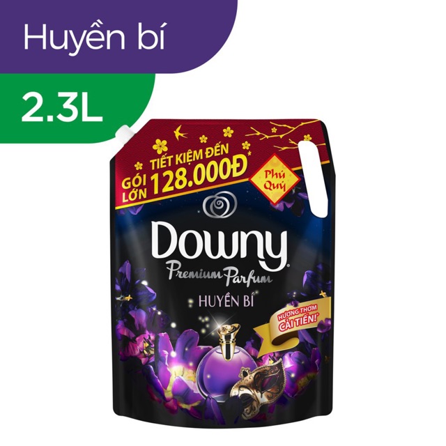 Nước xả vải Downy Parfum Collection huyền bí túi 2.3 lít Có nắp mới