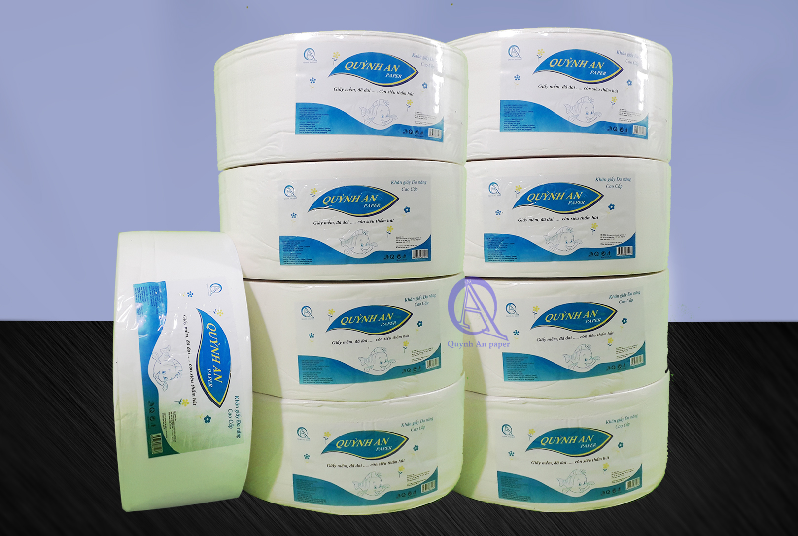 giấy vệ sinh cuộn lớn 530g - giải pháp siêu tiết kiệm